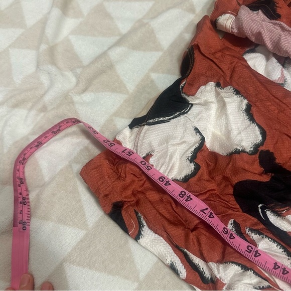 Tanya Taylor ruched slit sleeveless floral midi dress - Picture 3 of 4